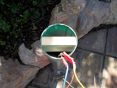 Installing Garden Lights - Image 4